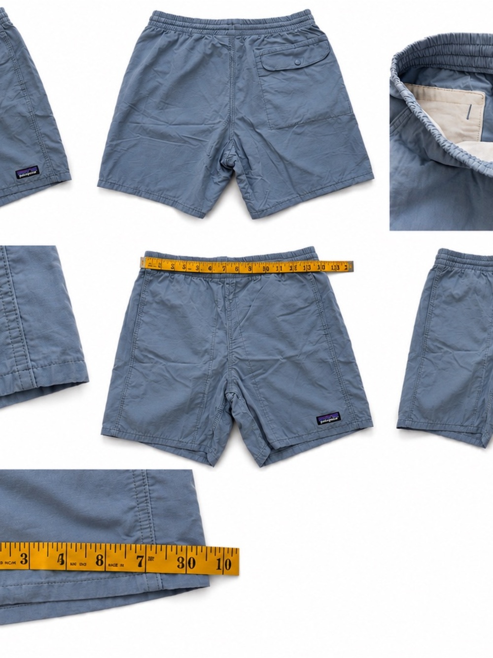 Patagonia Men's Slate Blue Athletic Shorts